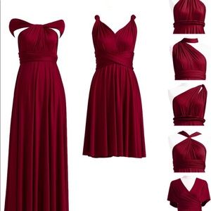 Grey Henkaa Convertible Infinity Dress